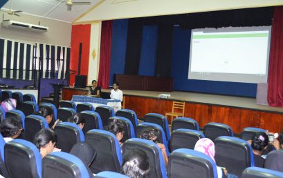 LMS Workshop for Students Level III BAMS   (2014/2015) of the IIM
