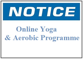 Online Yoga & Aerobic Programme