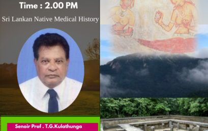 Webinar – Sri Lankan Native Medical History