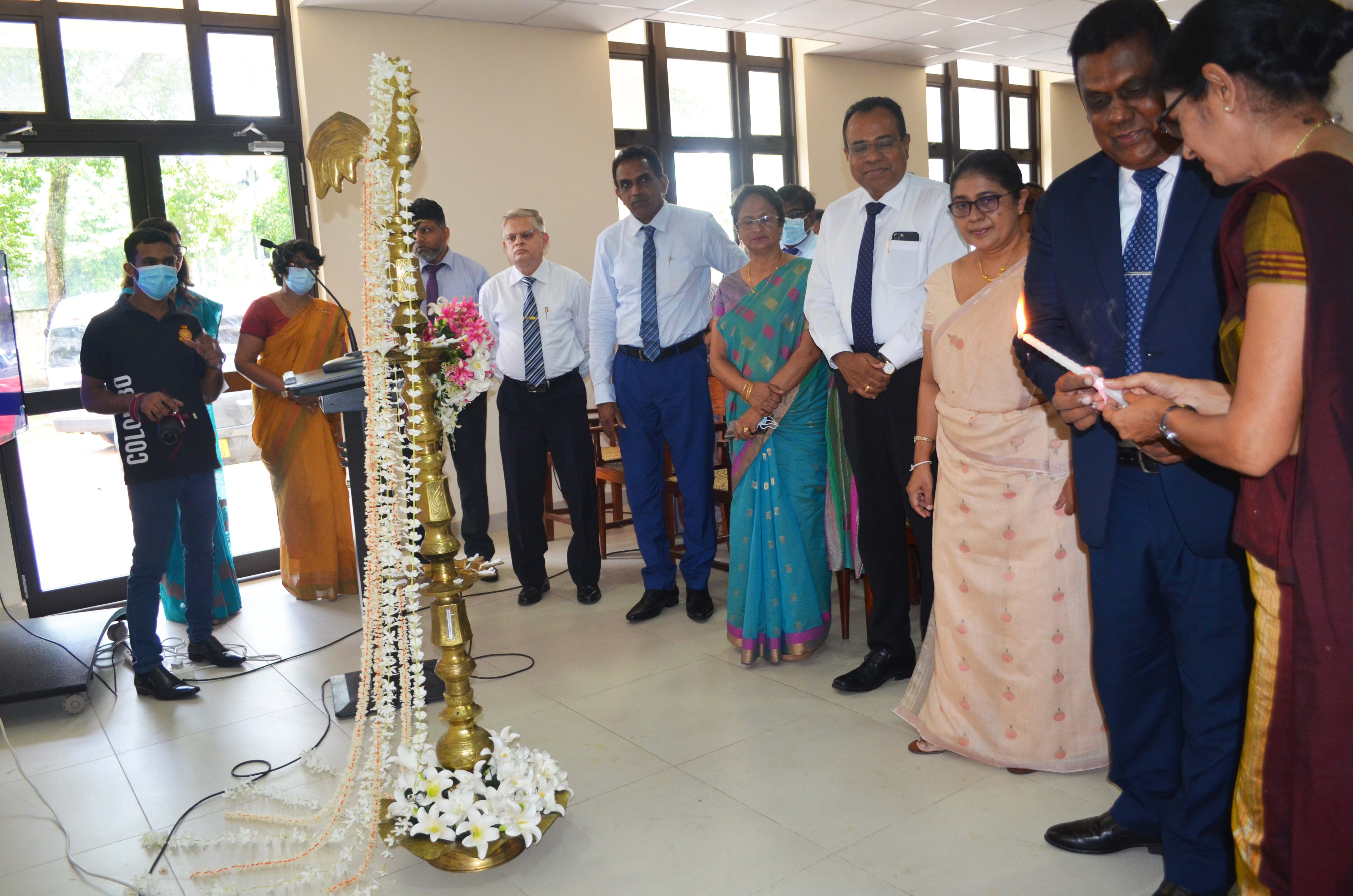 The Opening Ceremony of Professorial unit of the Institute of Indigenous Medicine, University of Colombo, National Ayurveda Teaching Hospital