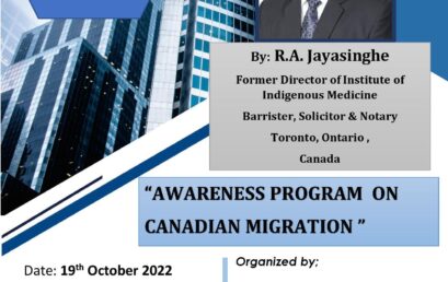 Awareness Program on Canadian Migration