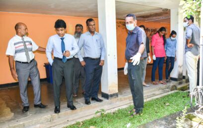 “Shramadana” ශ්‍රමදාන campaign to eradicate Dengue from the Faculty premises