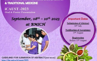 Student Forum of 09th International Conference on Ayurveda, Unani, Siddha & Traditional Medicine