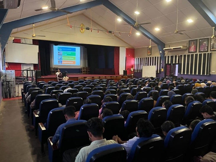 Conducted the Awareness session on Career Guidance Unit – Orientation Programme for the New Entrants