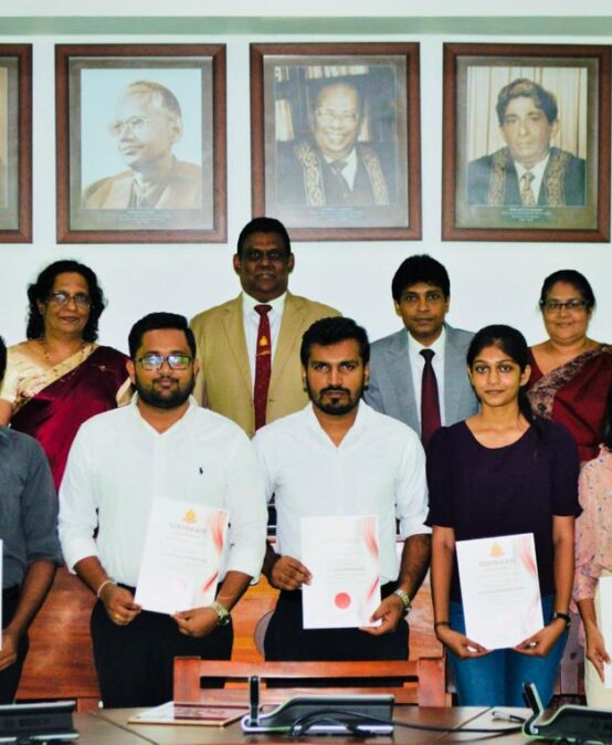 The trade mark/emblem was selected for the proposed Unit of Research and Development of Natural Products, Faculty of Indigenous Medicine, University of Colombo (URDNP-FIM-UOC)