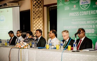 Press conference of the 9th International Conference on Ayurveda, Unani, Siddha and Traditional Medicine and Triphala International Research Symposium AyurEx Colombo-2023