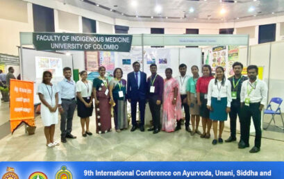 “9th International Conference on Ayurveda, Unani, Siddha and Traditional Medicine (ICAUST) and AyurEx Colombo-2023”