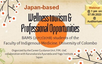 Japan-based Wellness Tourism & Professional Opportunities