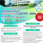 Certificate Course in Yoga Therapy – 2024