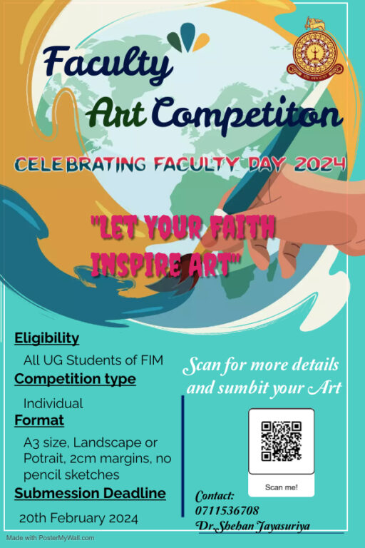 Faculty Art Competition : Celebrating Faculty Day 2024 | Faculty of ...