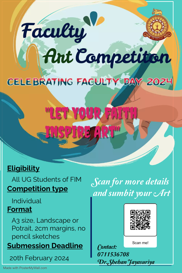 Faculty Art Competition : Celebrating Faculty Day 2024