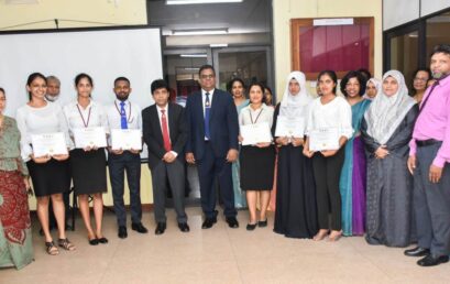 Certificate awarding ceremony -UG Forum 10th iCAUST