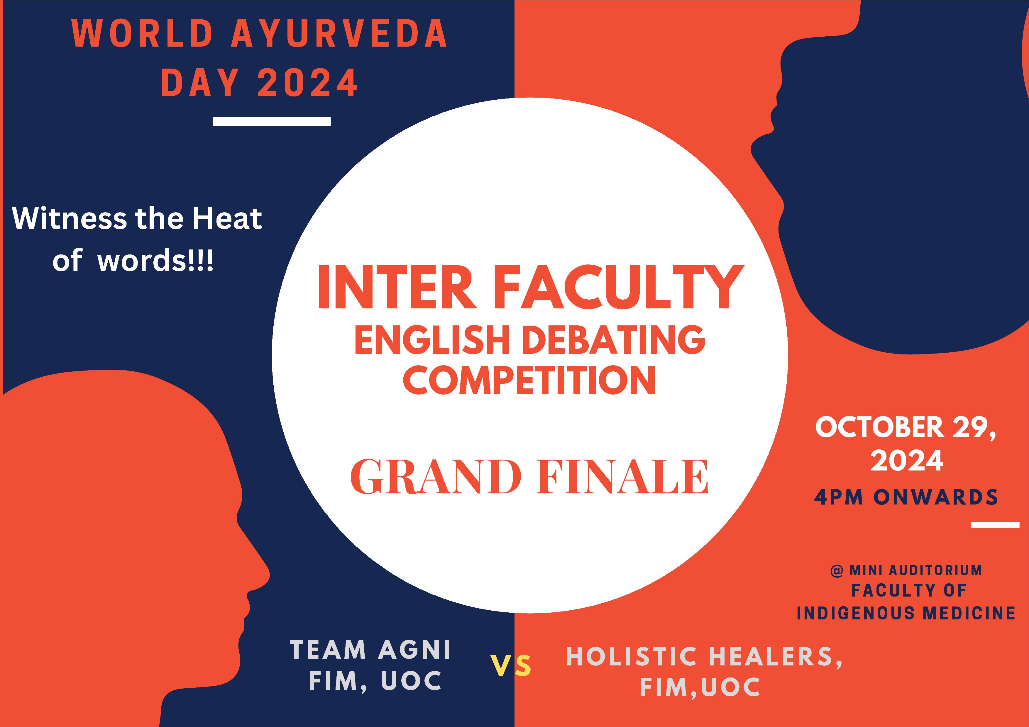 Inter Faculty English Debating Competition – Grand Finale