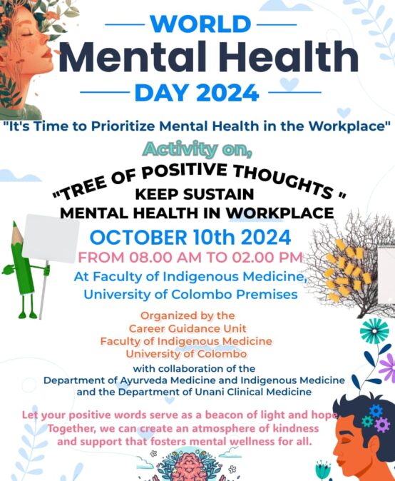 Celebration of World Mental Health Day 2024