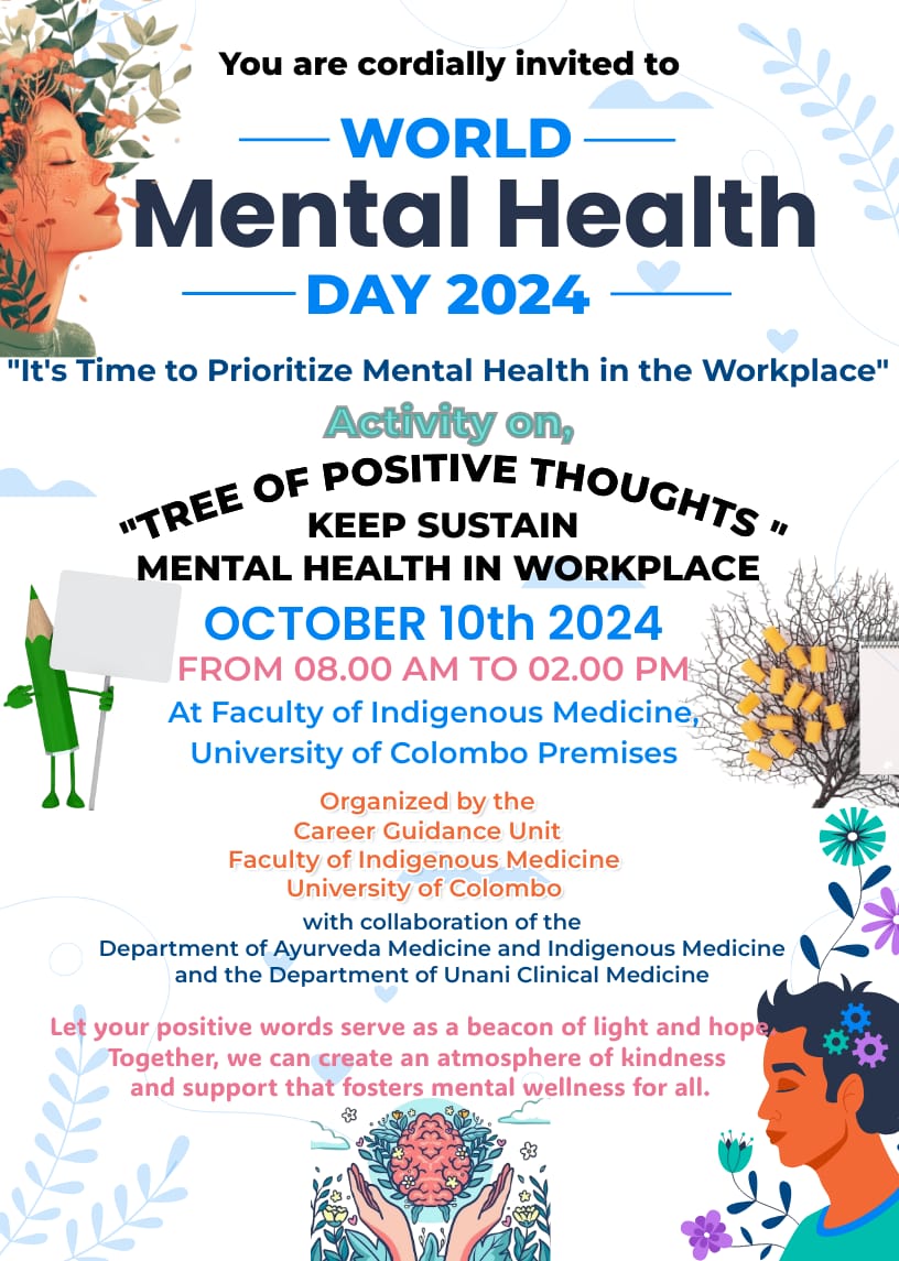 Celebration of World Mental Health Day 2024