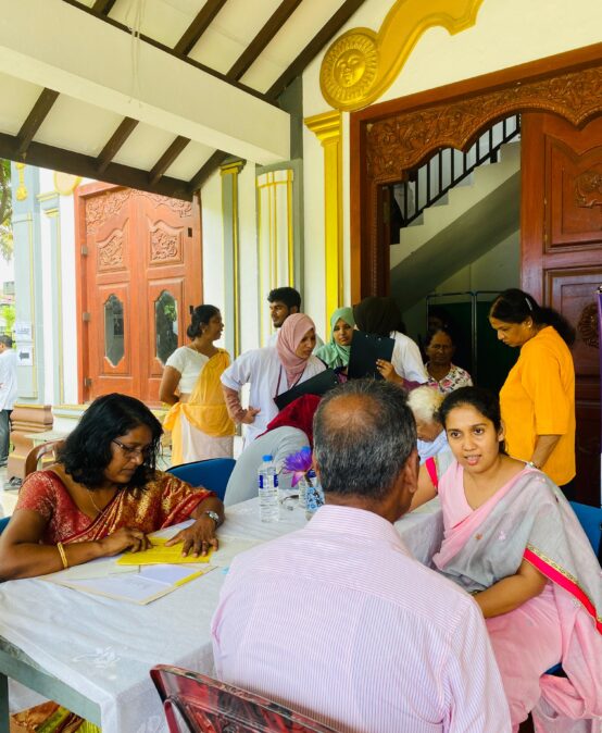 Medical Health Camp held at Sri Jayawardhanepura Jayashekharamaya, Rajagiriya