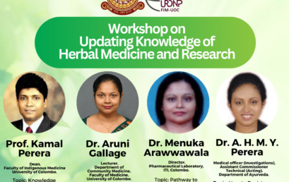 Workshop on updating Knowledge of Herbal Medicine and Research