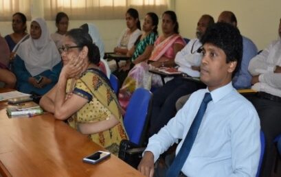 Workshop on Preparation of Postgraduate Programme Review and SER Writing