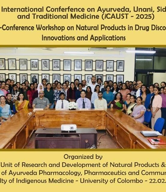 Pre-Conference Workshop on Natural Products in Drug Discovery: Innovations and Applications organized by the Unit of Research and Development of Natural Products (URDNP)
