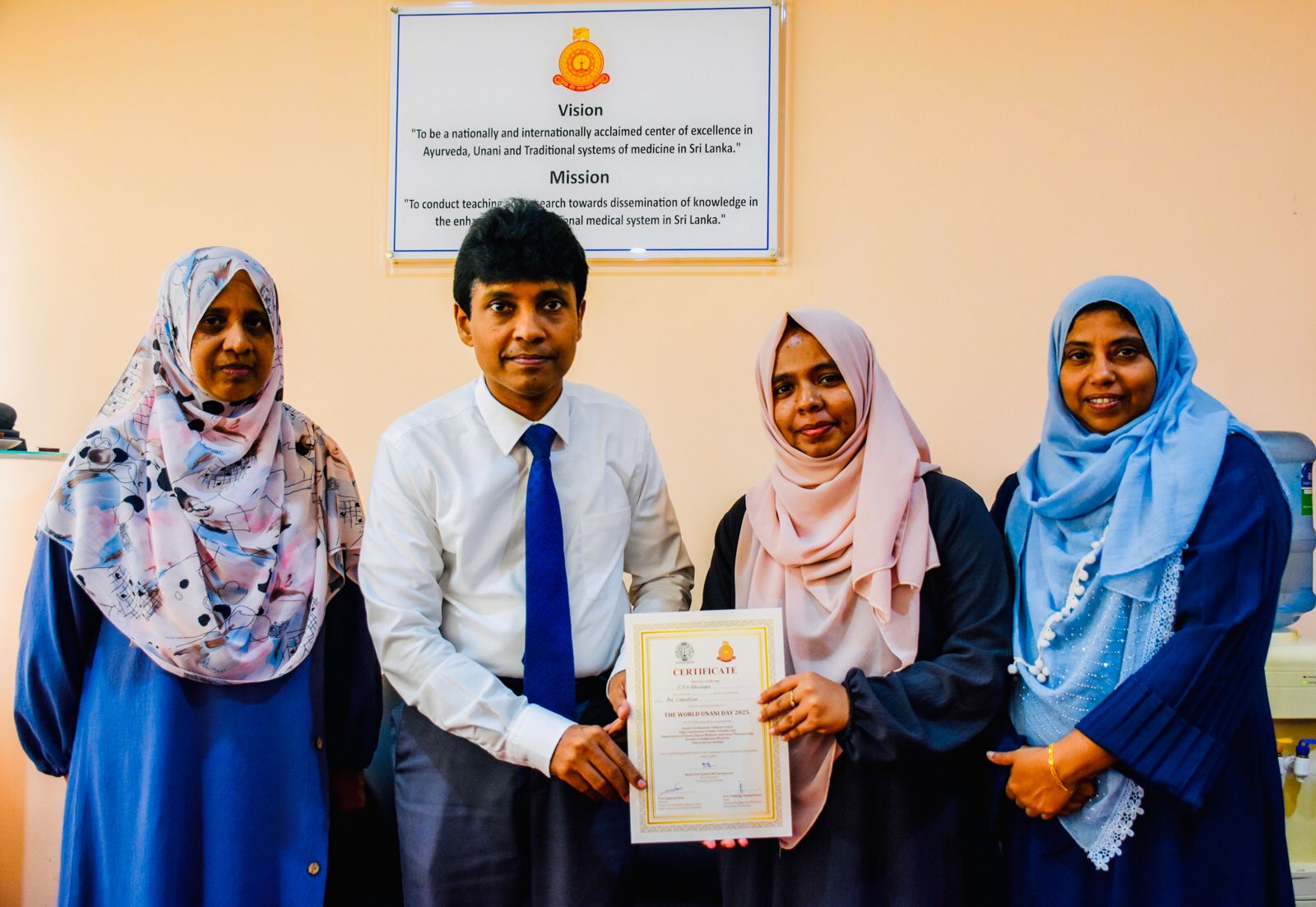 Congratulations!  Miss. A. H. Zainab, final year student of 18/19 batch of Unani Section, FIM, UOC, has been named as a Global Student Entrepreneur Award (GSEA) National Finalist for Sri Lanka.