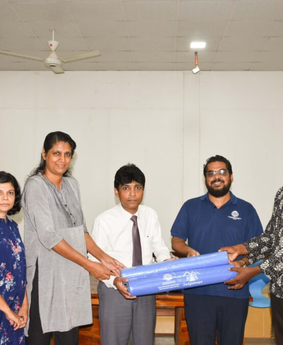 Donation of Yoga training equipment from SVCC Breath work therapy training programme