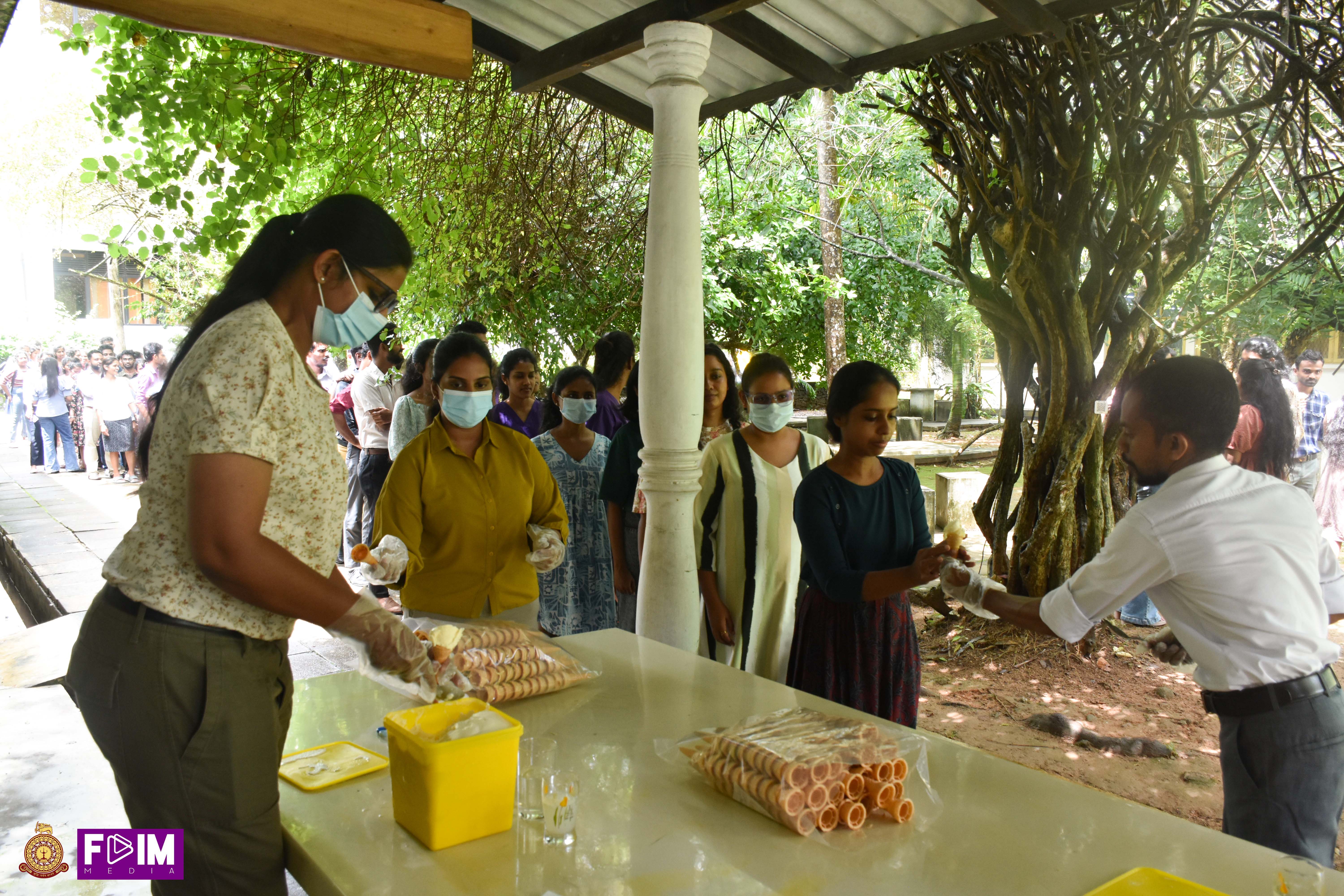Poson Poya Commemoration: Ice Cream Dansala at the Faculty of Indigenous Medicine Poson Poya Commemoration: Ice Cream Dansala at the Faculty of Indigenous Medicine