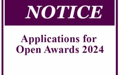 Applications for Open Awards 2024