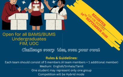 World Ayurveda Day 2025- Debate Competition