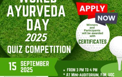 World Ayurveda Day Quiz Competition – 2025