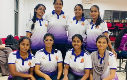 The University of Colombo Women’s Carrom Team won the Second Runners-up position