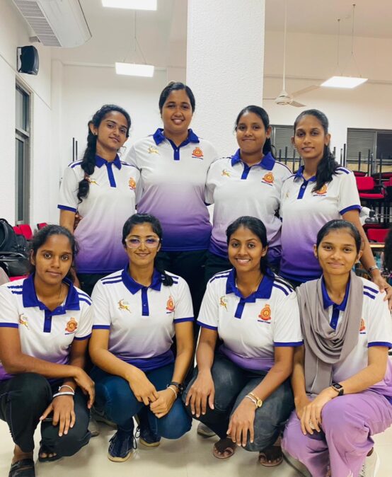 The University of Colombo Women’s Carrom Team won the Second Runners-up position