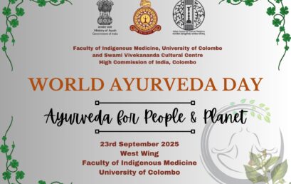 World Ayurveda Day – Ayurveda for People & Planet