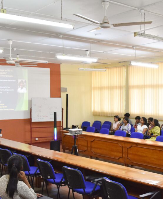 An Interactive Dialogue under SDG 05 on Gender Equality : Lunchtime Talk Series Organized by Career Guidance Unit
