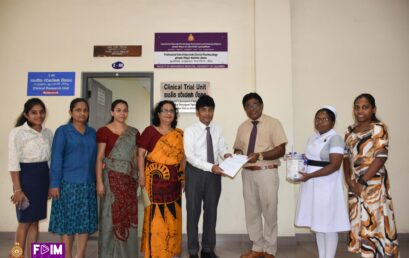 Donation of Medical Instruments to Ayurveda National Hospital, Borella