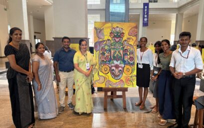 Daha Ata Sanniya Live Painting Session – Colombo Medical Congress 2025