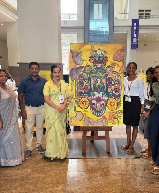 Daha Ata Sanniya Live Painting Session – Colombo Medical Congress 2025