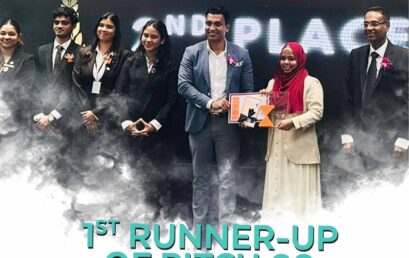 1st Runner-Up in the All-Island Inter-University Pitch 60 Competition