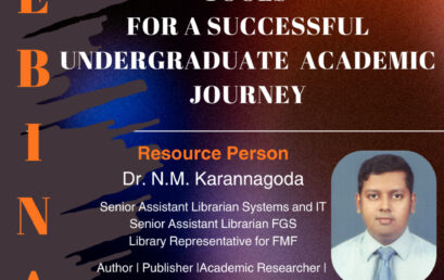 Webinar on “Usage  of Artificial Intelligence (AI) tools for a successful undergraduate academic journey”