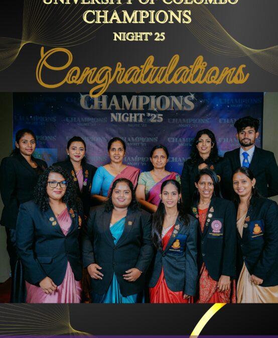Celebrating excellence at University of Colombo – Champions Night 2025