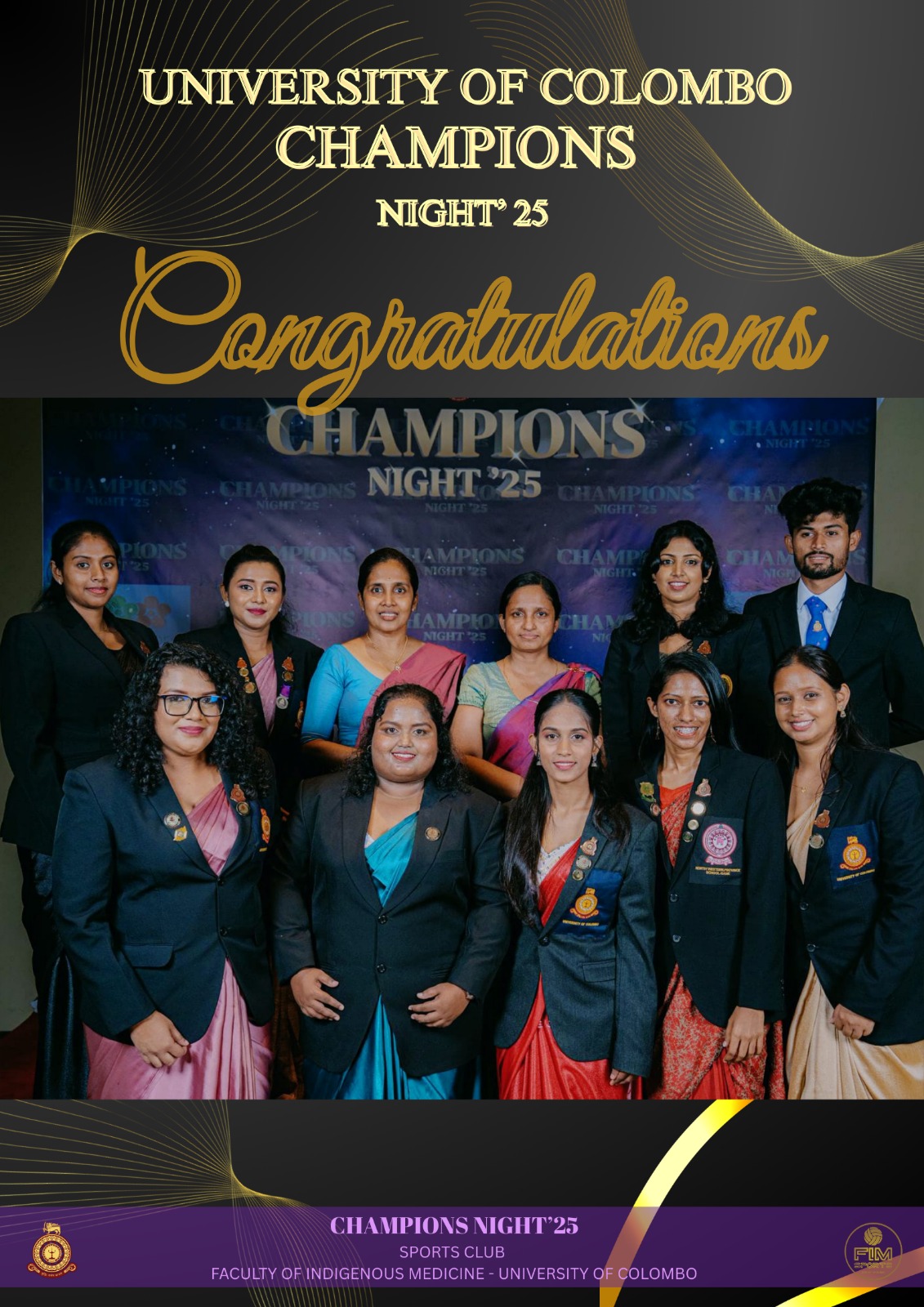 Celebrating excellence at University of Colombo – Champions Night 2025