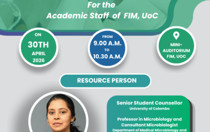 Program on Student Mentoring for the Academic Staff