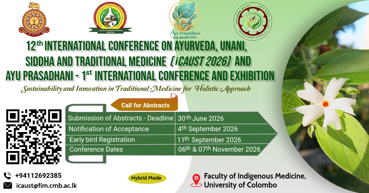 Welcome to iCAUST 2026